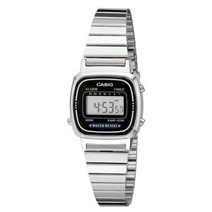“Old Money” Casio Black and Silver Digital Smartwatch NEW